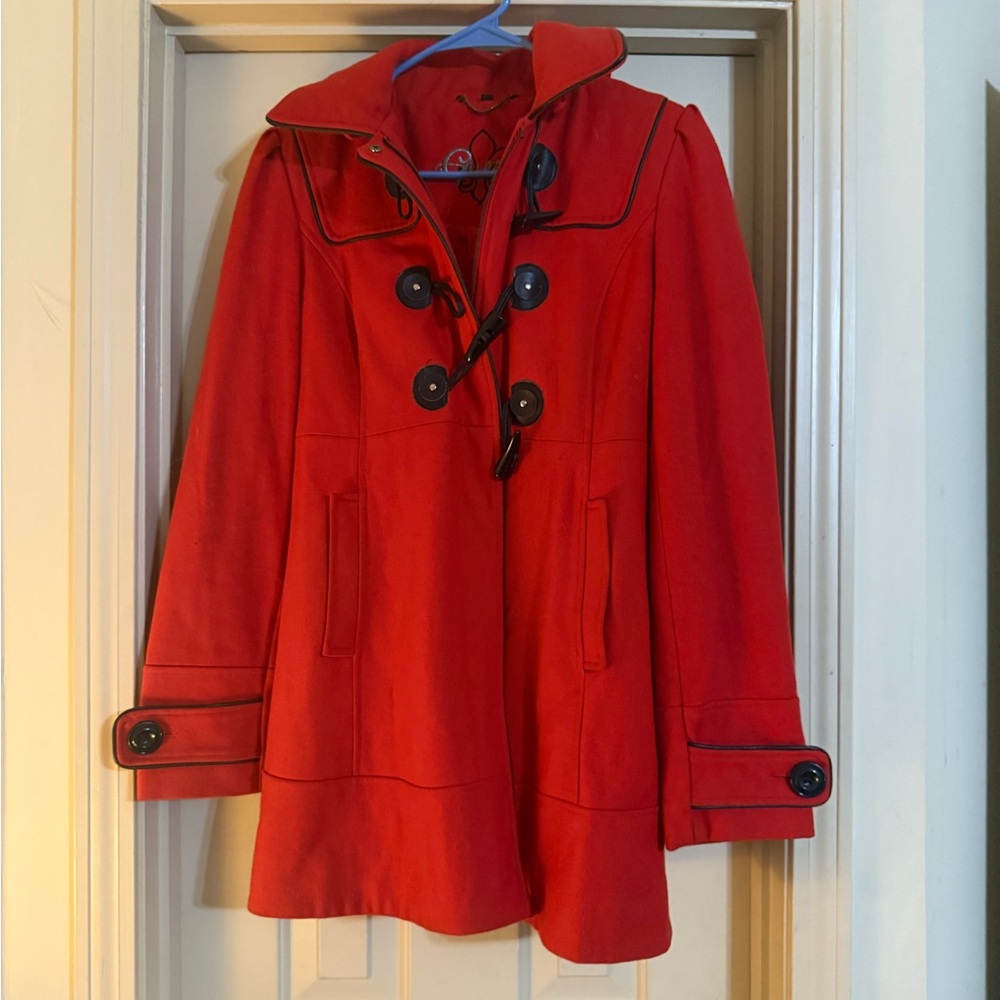 Guess red jacket